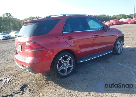 2017 Mercedes-Benz Gle 350 4Matic z USA, uszkodzony, nr VIN 4JGDA5HB5HA892037